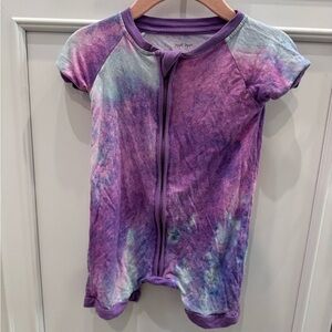 Little Sleepies Purple tie dye Shorties